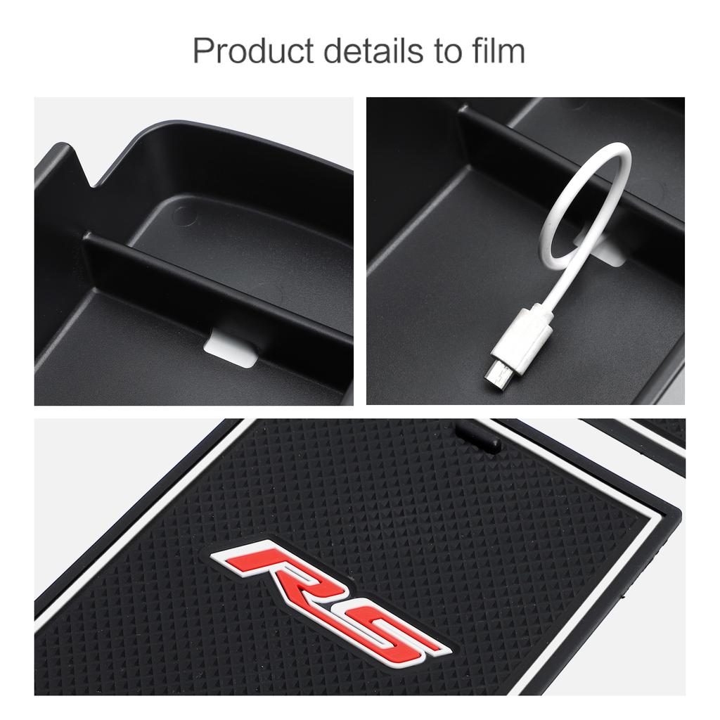 Для Chevy Chevrolet Trax RS 2024 2025 Хранение в центральной консоли Подлокотник Бокс Лоток Аксессуары для организации салона