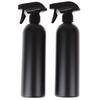 2X 500Ml Plastic Black Trigger Bottle Car Cleaning Spray Multi-Function Bottle