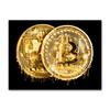 Vintage Abstract Bitcoin Symbol Bitcoin Cryptocurrency Art Poster Canvas Painting Wall Prints Picture for Living Room Home Decor