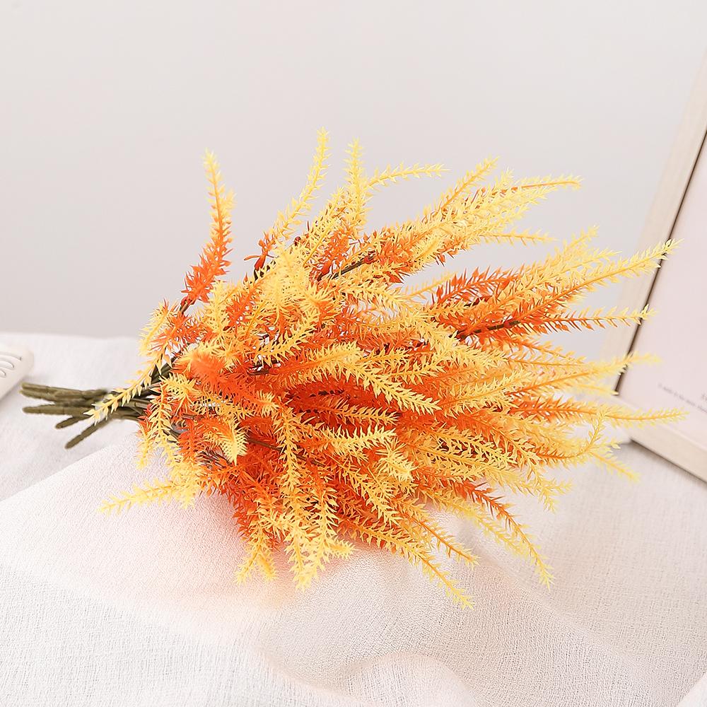 Фиолетовый искусственный букет цветов лаванды, искусственное растение для домашнего декора, сада, рождественского свадебного украшения, ваза, аксессуары для дома