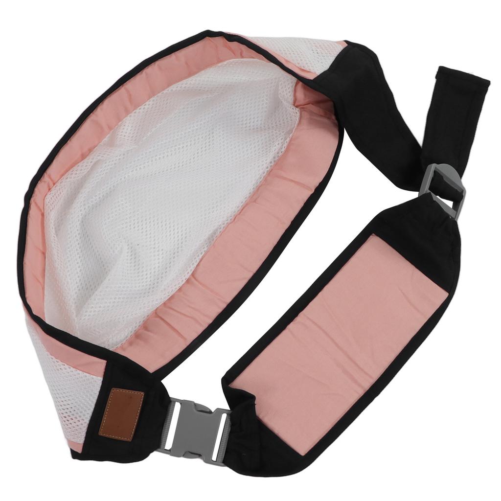 Baby Sling Carrier Multifunctional Foldable Ergonomic Breastfeeding Wrap for Baby Infant Pink