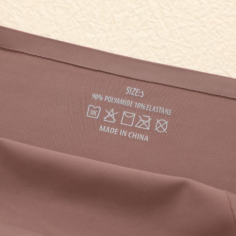 FINETOO Женские бесшовные трусики, нижнее белье без следов для женщин, сексуальное удобное нижнее белье, однотонные трусы