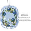 Paper Car Fragrance Hanging Decoration Flower Car Rearview Hanging Ornament  Fan Gifts