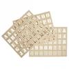 Wooden Letters - Rayher - 120 Pieces - 3x2.4 Cm - Customizable - Mixed