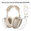 Прозрачный ТПУ Набор из трех предметов для Airpods Max Чехол Аксессуары Наушники Амбушюры Устойчивый к царапинам Чехол для слухового аппарата EJBHT07