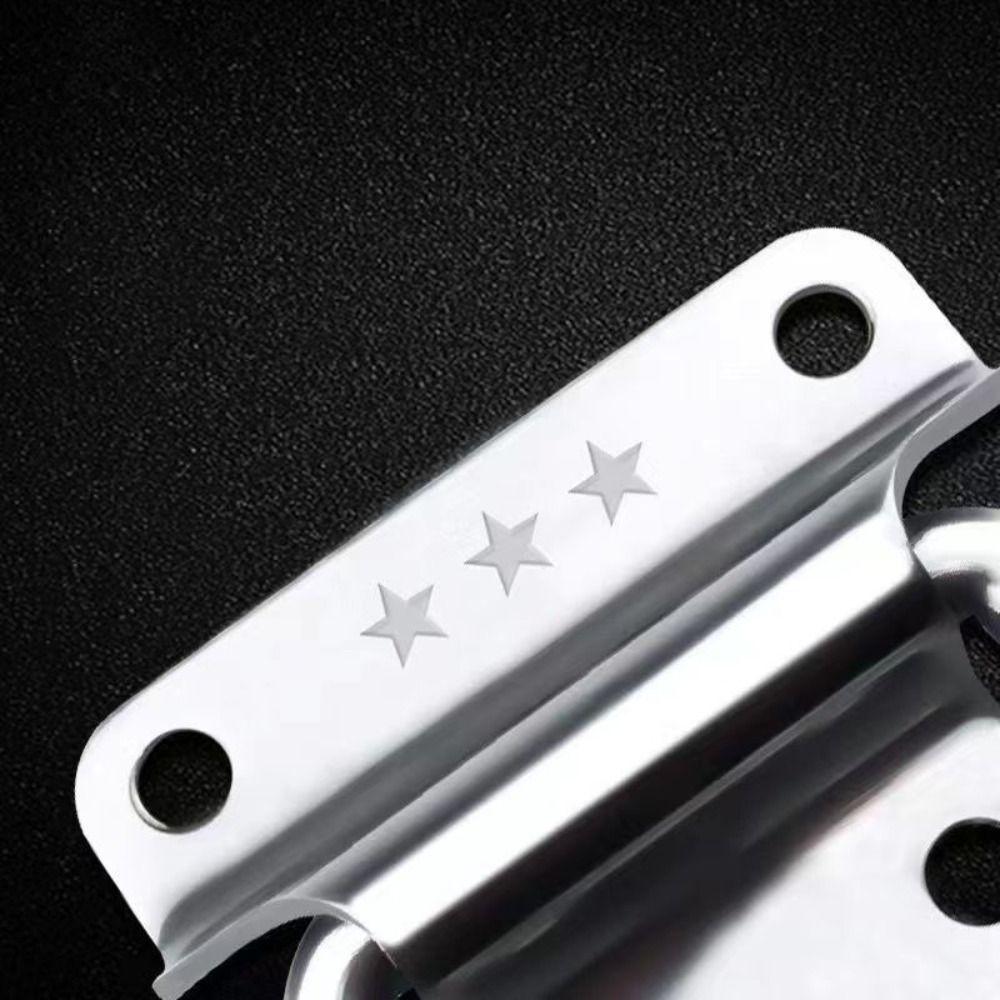 Складная ручка ящика шкафа, серебряная ручка деревянной коробки, прочная простая дверная ручка