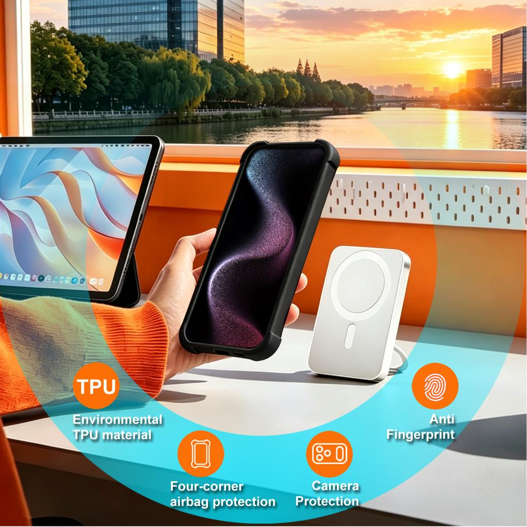 Магнитный чехол для Asus Zenfone 10 9 Zenfone10 Zenfone9 5G TPU Ударопрочный Anti Yellow CA0029