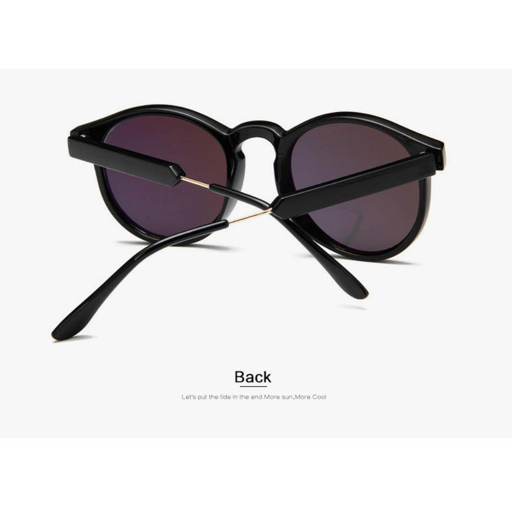 Круглые солнцезащитные очки в стиле ретро для женщин и мужчин, брендовый дизайн, прозрачные женские солнцезащитные очки