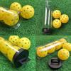 With Lid Pickleball Storage Box Transparent Tennis Ball Containers Pickleball Tube Barrel  Baseball