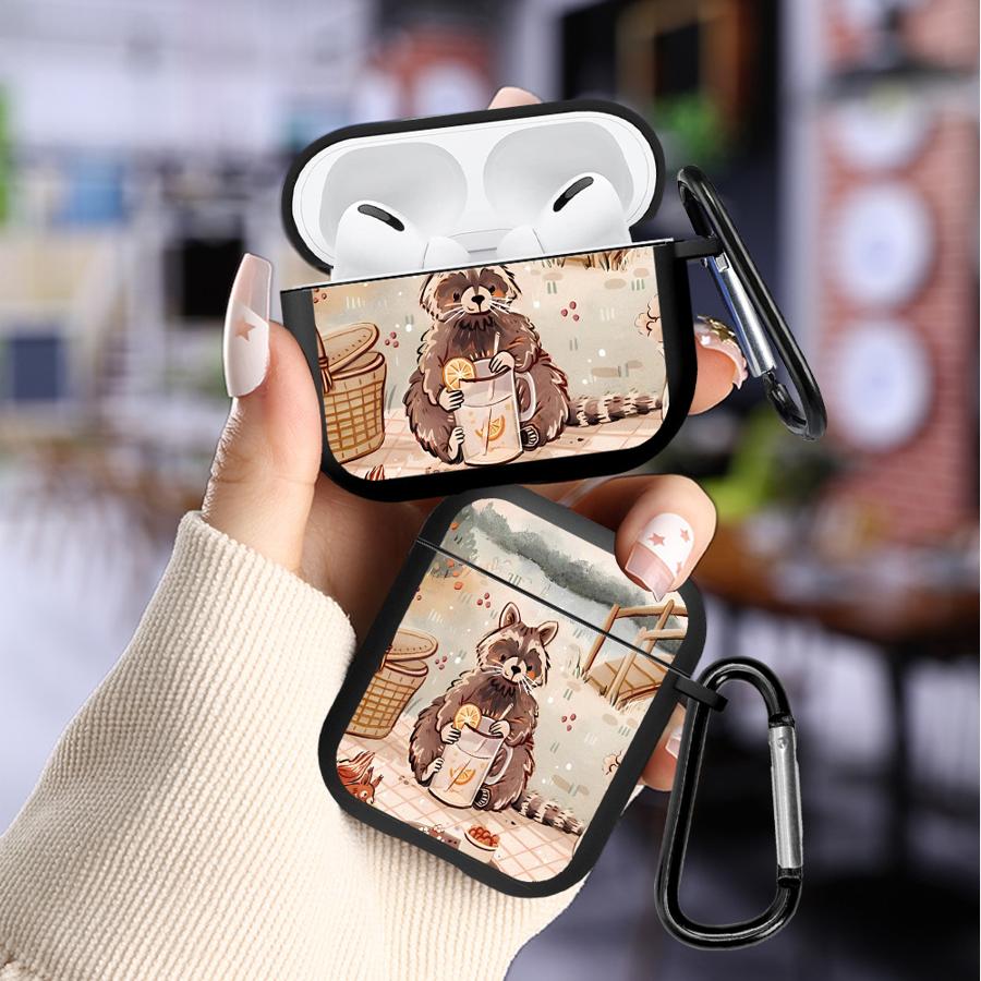 Forest Animals Earphone Cases Cover Case For Airpods 3 1 Pro3 Pro 4 2 Pro2