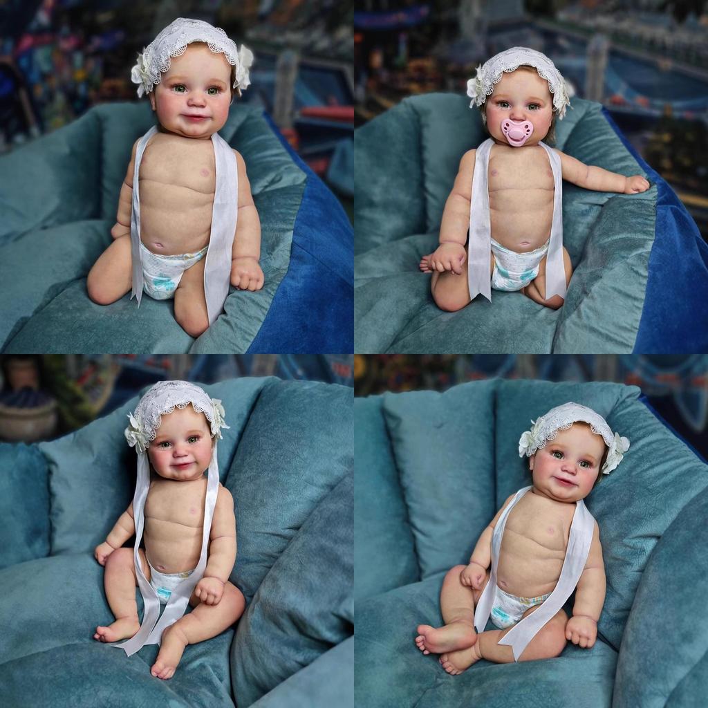 Силиконовая кукла-младенец Мэдди Реалистичная игрушка Reborn Для коллекционеров и в подарок