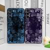 Ретро-чехол с яркими цветами для Motorola Moto Edge 50 Fusion 40 30 Neo G34 E14 G75 G85 G54 Pro 5G, цветочный узор, мягкая крышка