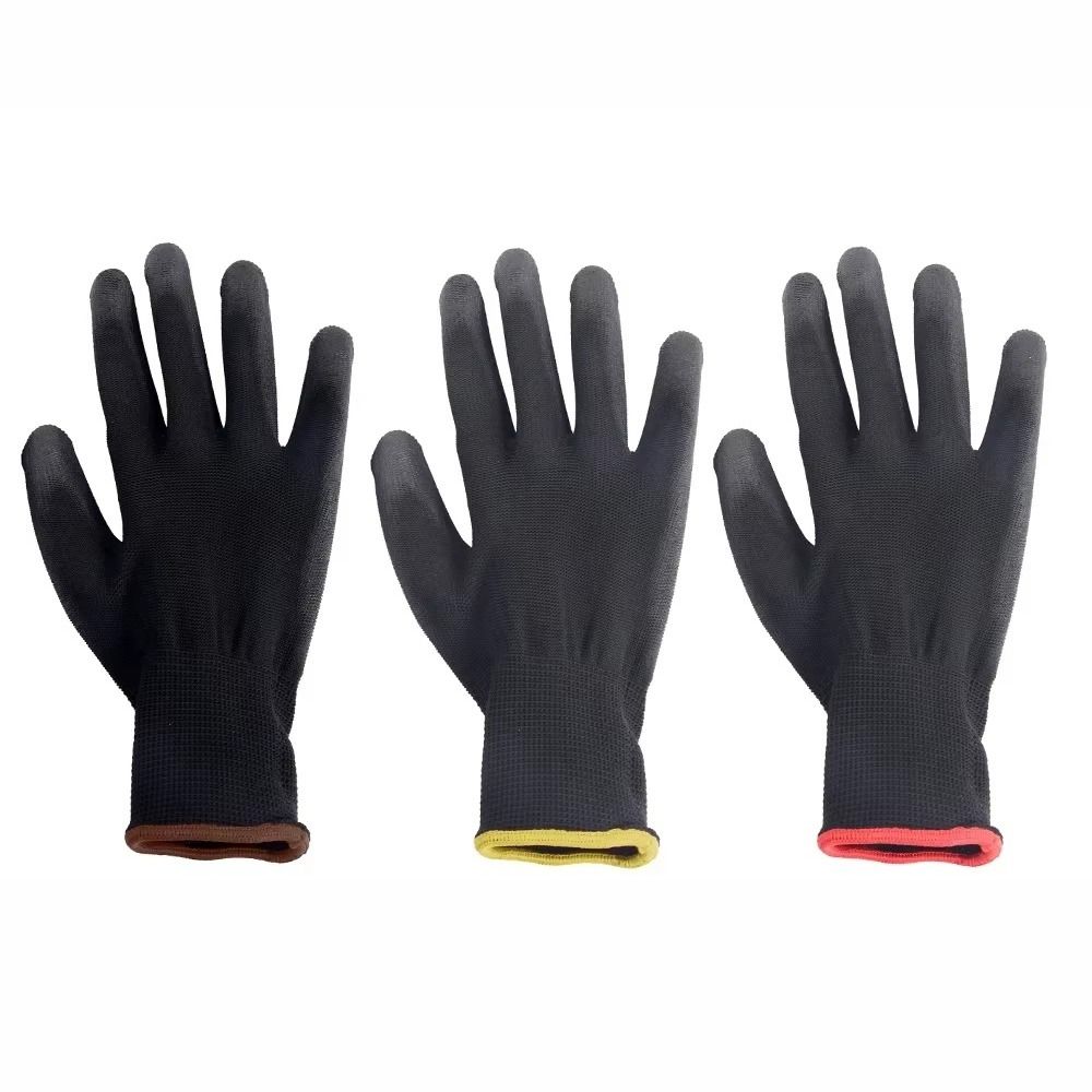 Coating Nylon PU Safety Gloves Non-slip Labor Protection New Labor Gloves