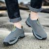 Fashion Summer Mesh Men Sports Shoes Light Men Sneakers Anti Slip Mountaineering Water Shoes Breathable Slip-on Shoes Comfortable Loafer