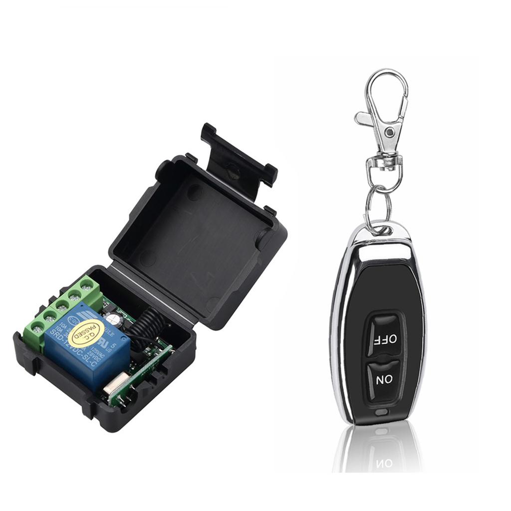 Умный дом 433 МГц DC 12 В 1CH беспроводной пульт дистанционного управления реле приемник передатчик универсальный пульт дистанционного управления