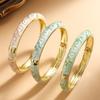 Traditional Floral Filigree Flower Bangle Enamel Women's Hand Bracelet  Jewelry Gifts