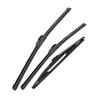 For Peugeot 206 Hatchback 2001-2006 2002 2003 Wiper Front & Rear Wiper Blades Windshield Windscreen Window Brushes 26"+16"+14