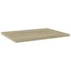 Bookshelf Boards 4 Pcs Sonoma Oak 40 X 30 X 1.5 Cm