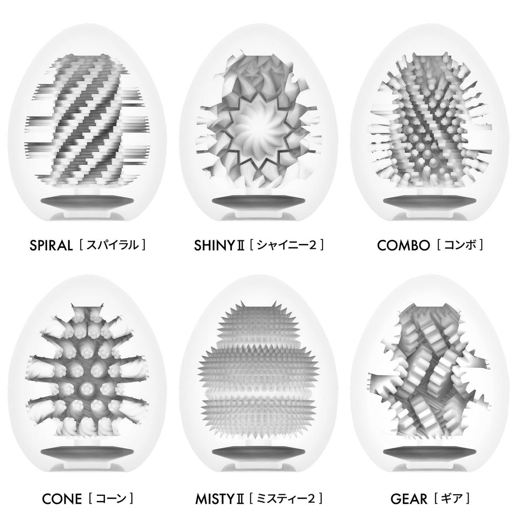 TENGA EGG GEAR Набор из 6 штук Tenga Egg Gear