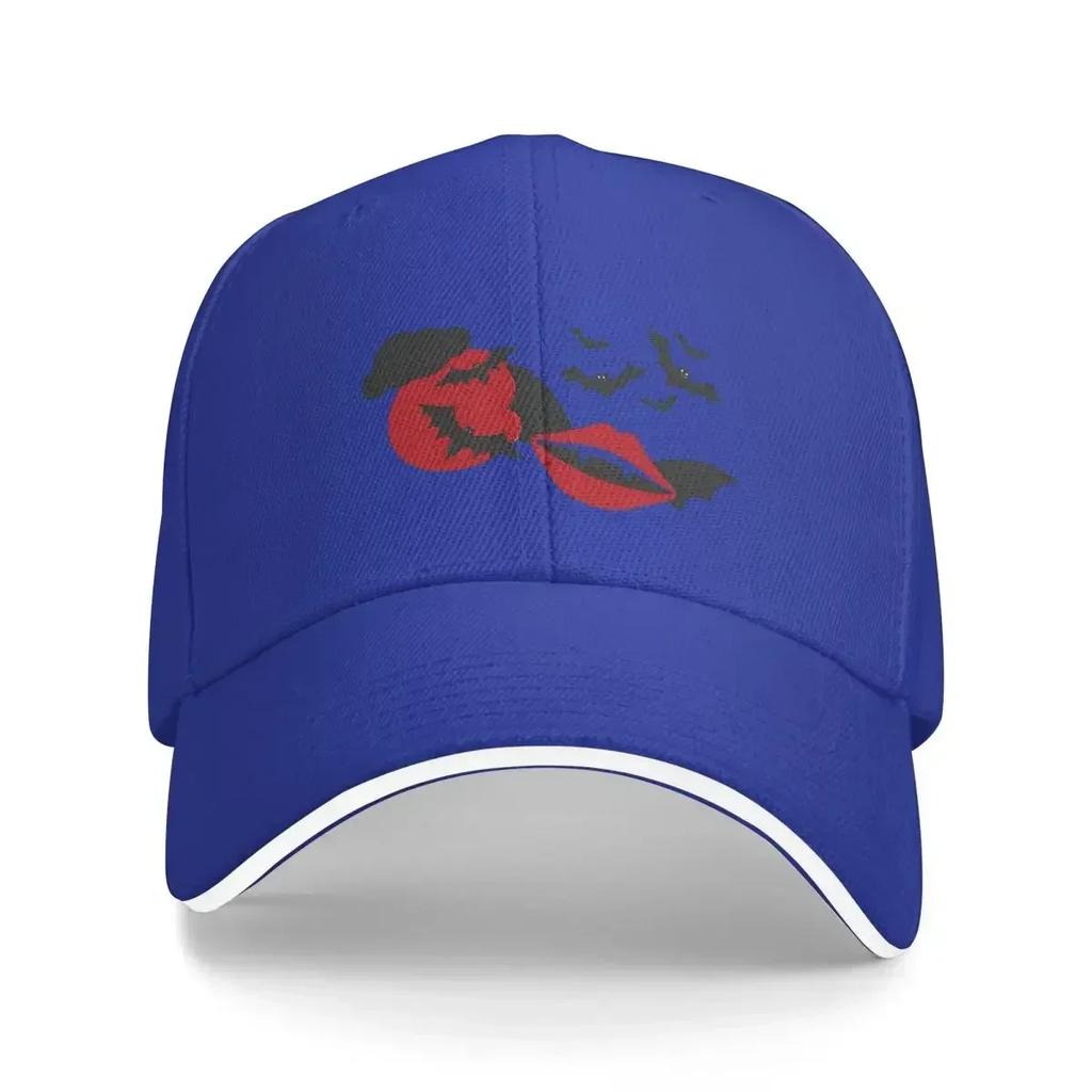 Vampire Mouth (red) Baseball Caps Snapback Fashion Baseball Hats Breathable Casual Outdoor For Unisexs And Womens Polychromatic