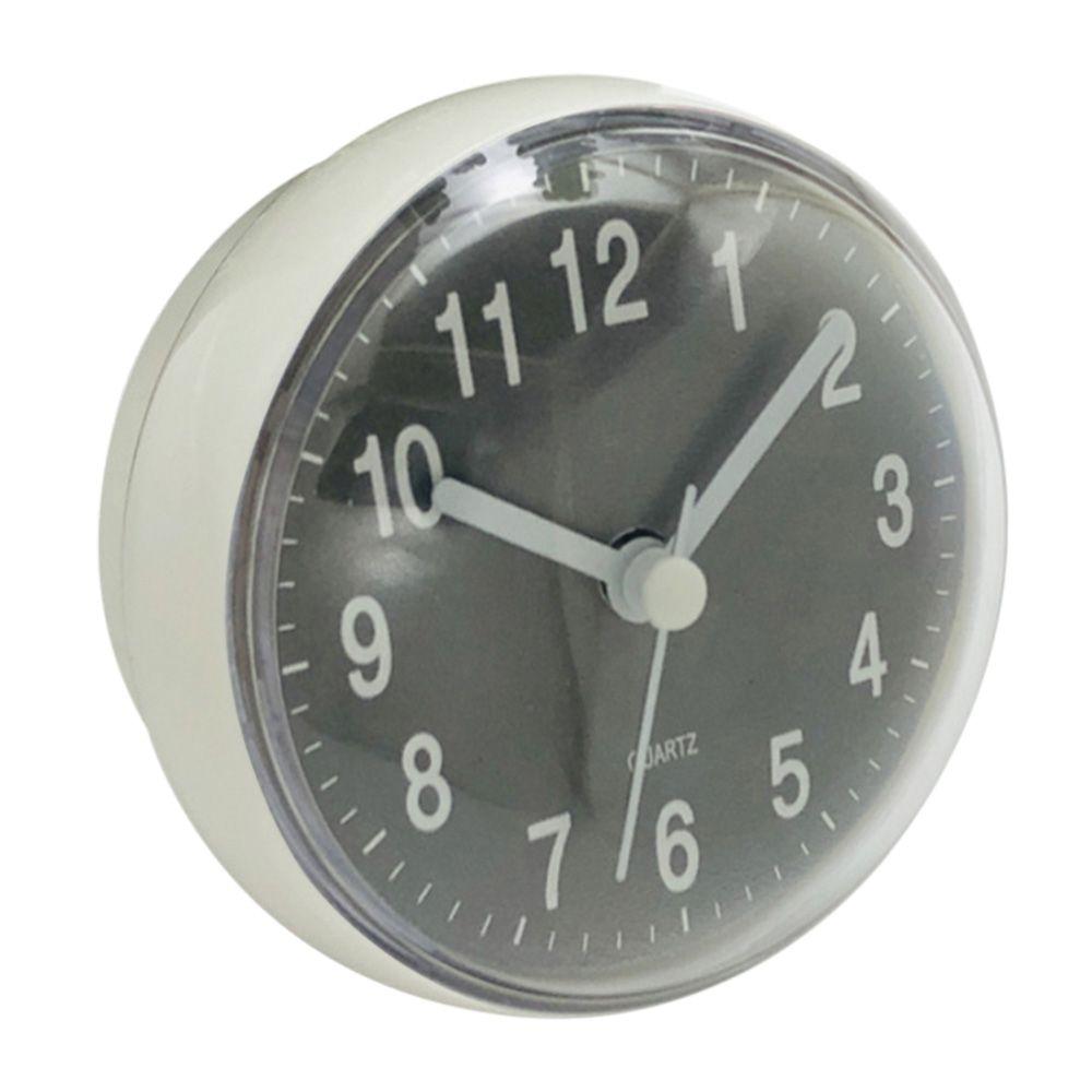 Clock Art Minimalist Battery Powered Mini Sucker Shower Clocks Home Decor Wall Watch Wall Clock