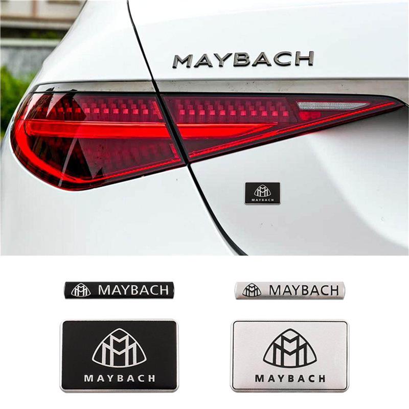Алюминиевая наклейка с названием модели Mercedes AMG Maybach Brabus