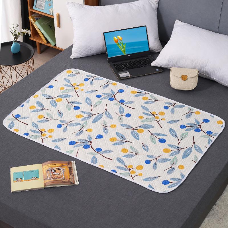Menstrual Leak-Proof Pad Urine Mat Elder Incontinence Pad Bed Protector Adult Diaper Nappy Beding Sheet Cloth Breathable Waterproof Washable Mattress
