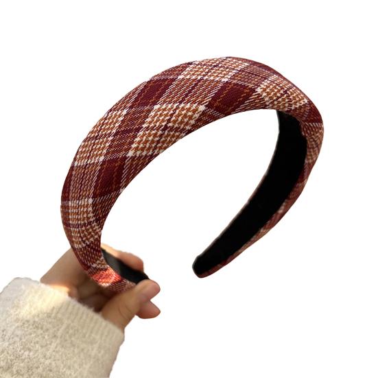 Рождественская красная повязка на голову винтажная широкая повязка для волос легкая противоскользящая петля для волос для женщин и девочек