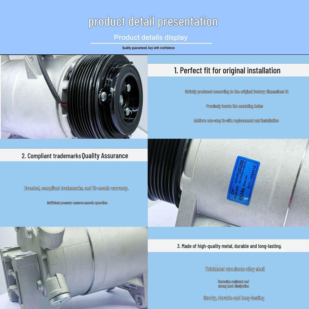 Совместимый компрессор кондиционера для автомобиля Great Wall Wingle Deer - Насос хладагента 6PK