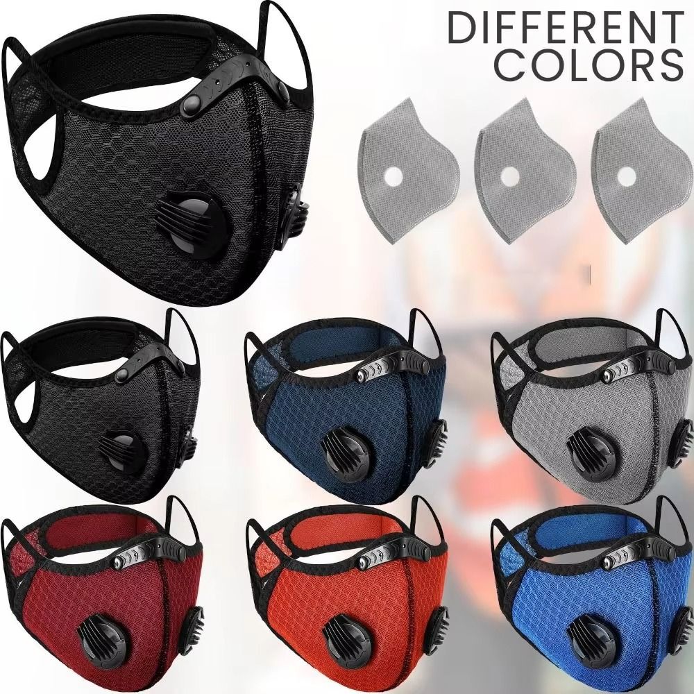 Breathable Sports Dustproof Mask Ergonomic Warm Breathable Mask Outdoor Running