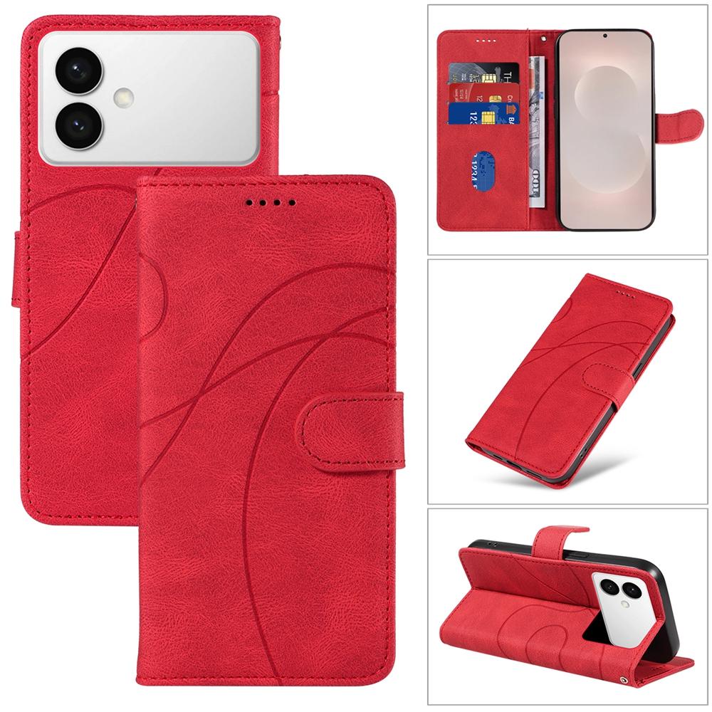 Магнитный кожаный чехол-кошелек для Samsung Galaxy S26 S25 S24 S23 S22 S21 S20 S10 S9 S8 S7 Edge Pro FE Ultra Plus Чехол Линия изгиба