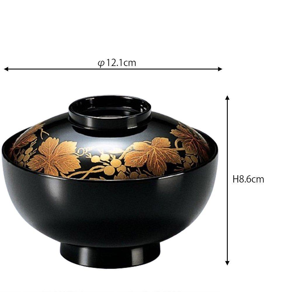 Супница Fukui Craft x Миска, Черная, 12,1 В8,6 см, Термостойкий ABS, 5-230-7