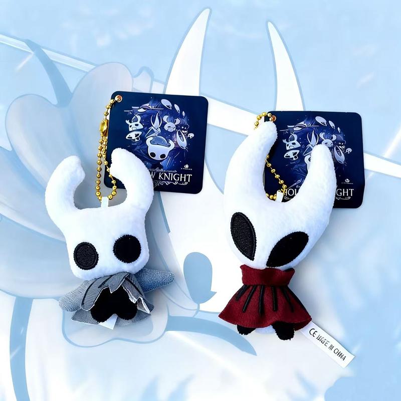 Hollow Knight Zote Plush Keychain Cute Soft Stuffed Animal Doll Pendant Toy For Kids Baby Christmas Gift