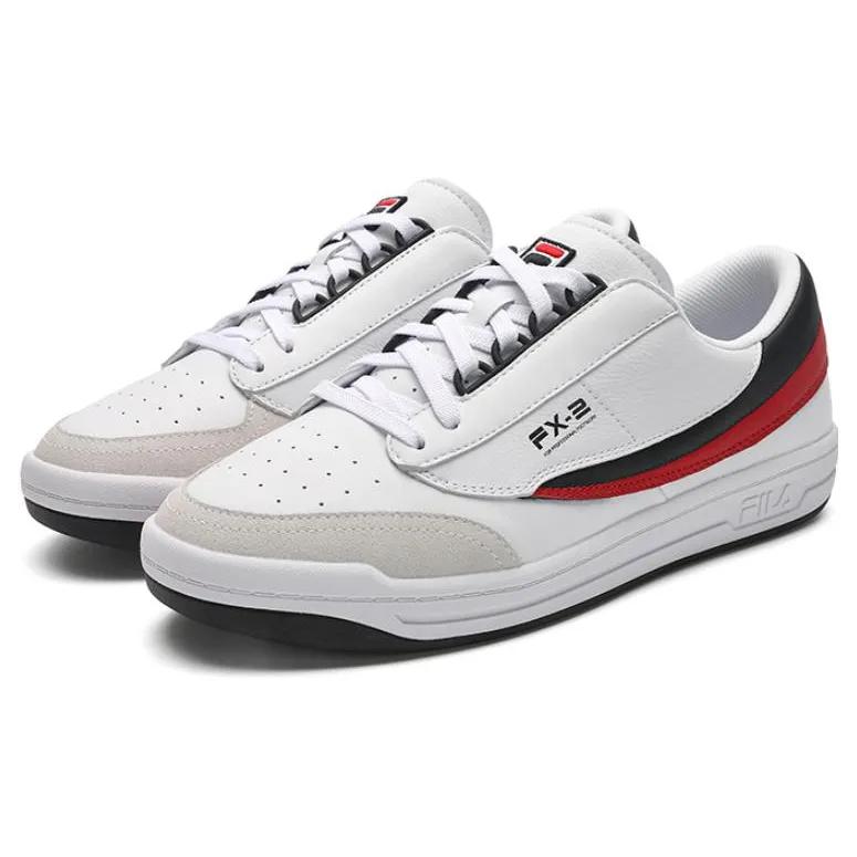 FILA FX 2 Comfortable Slip Resistant Cushioning Low top Skateboard Shoes Men's White (Unisex) Skate Shoes F12M412208FWN