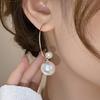 Delicate Imitation Pearl Earrings Women's Luxury Earrings Studs Earrings Hoops