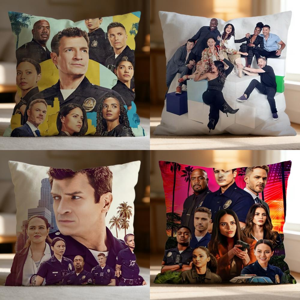 Популярная наволочка The Rookie Cushion Cover Мягкая Стирка и Стирка Многоцелевая для Дивана Кровати Путешествий Офиса