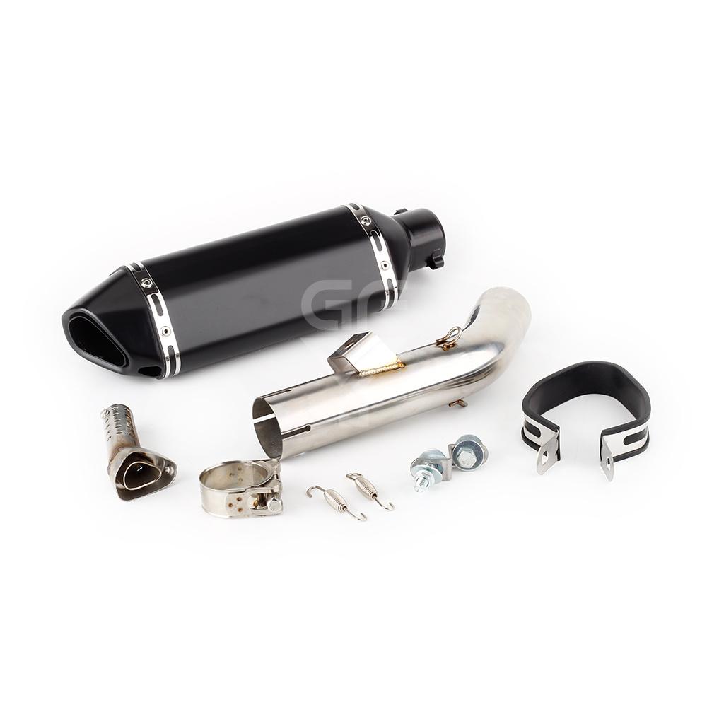 For Honda VFR 800 2014 to 2020 VFR 800 X 2011-2014 VFR800 VFR800X Escape Motorcycle Exhaust Muffler With Mid Link Pipe Slip-on