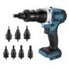 Powerful Brushless Electric Rivet Nut Machine Kit Automatic Electric Riveter Set Riveting Tool with