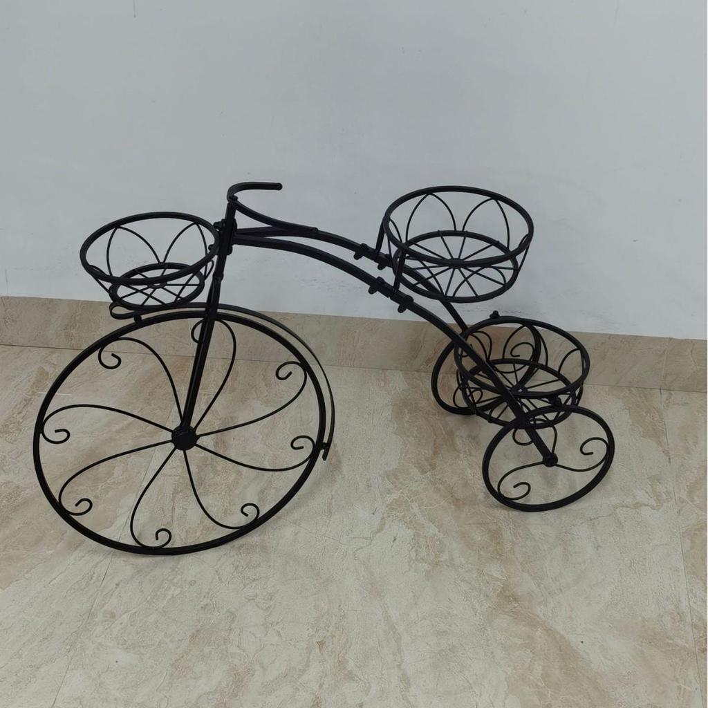European-Style Multi-Layer Indoor Bicycle Flower Rack for Plants and Indoor Use