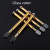 1PC Roller Glass Knife, Metal Pen Holder Diamond Glass Knife, Glass Cutting Tool