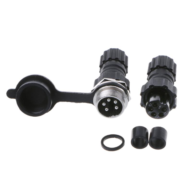 GX16 Waterproof Aviation Connector Plug Socket Sensor Encoder 2/3/4/5/6 Pin New