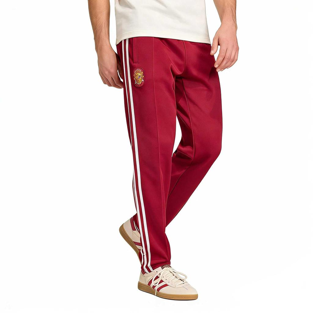adidas Испания Оригинальные спортивные штаны Команда Колл Бордовый Мужские Брюки Красный JZ2255