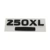 2.5XL/XV 230JK/JM 250XL/XV V6 Letters for SUNNY SYLPHY LIVINA TEANA TIIDA QASHQAI X-TRAIL Car Trunk Tail Decal Emblem Badge Sticker