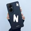Для Huawei Nova Y73 4G Чехол-бампер со счастливой начальной буквой для Huawei Nova Y73 NovaY73 4G Мягкий силиконовый задний чехол Ударопрочный бампер