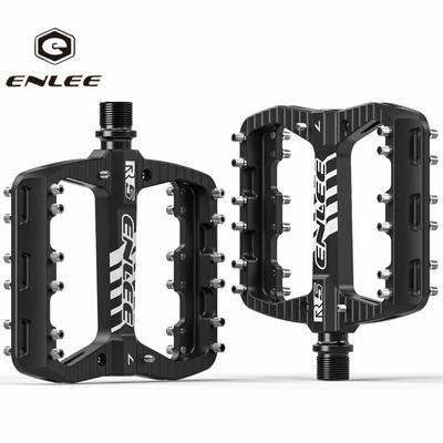 ENLEE Педальная платформа для горного велосипеда, Высокопрочные Расширенные Широкие Антискользящие Педальные Подшипники DU Peilin 28 Шипов