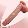 Super Size 11 Inch Realistic Silicone Dildo–Soft Lifelike Penis with G-Spot Stimulating Anal Plug,Non-Electric,Liquid Silicone,Adult Toy for Men&Women
