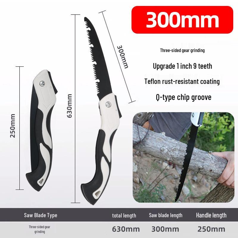 Многофункциональная складная ручная пила для быстрой валки и обрезки деревьев