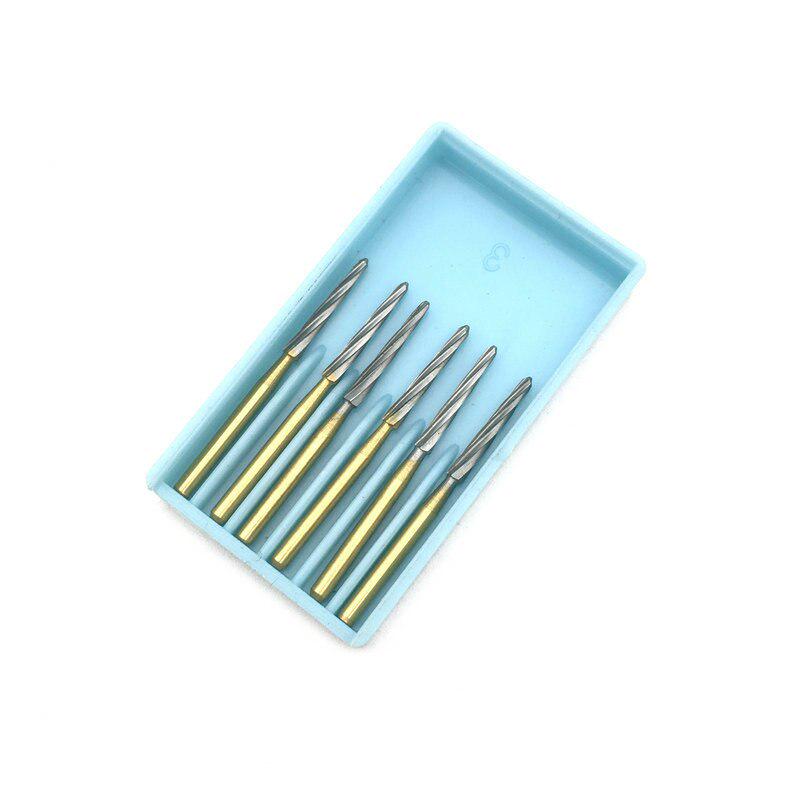 6 шт. стоматологические твердосплавные боры хирургические эндодонтические вольфрамовые фрезы для кости сверло Endo-Z высокоскоростные стоматологические инструменты 21/25/28 мм опционально