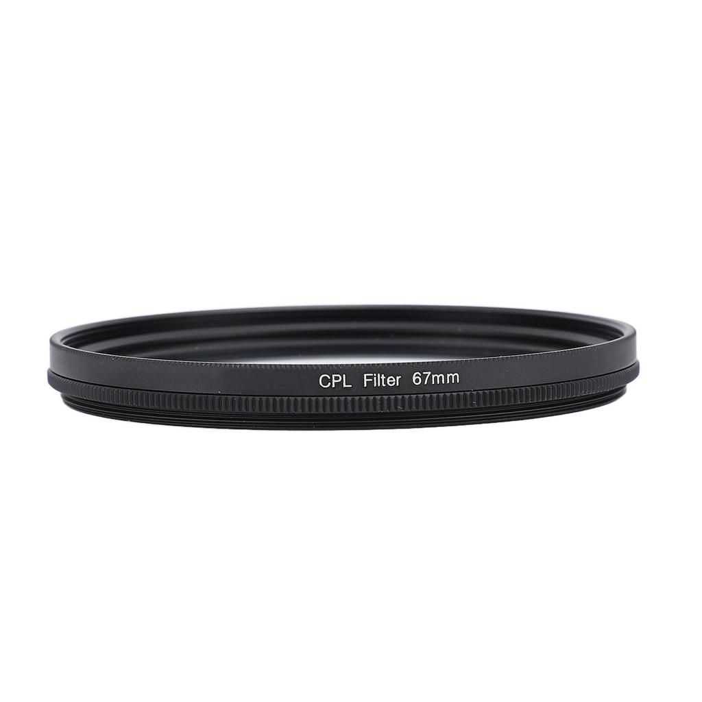 Camera CPL Filter Aluminum Alloy Optical Glass Double Sided Multi Layer Coating Slim Frame 67MM CPL 
