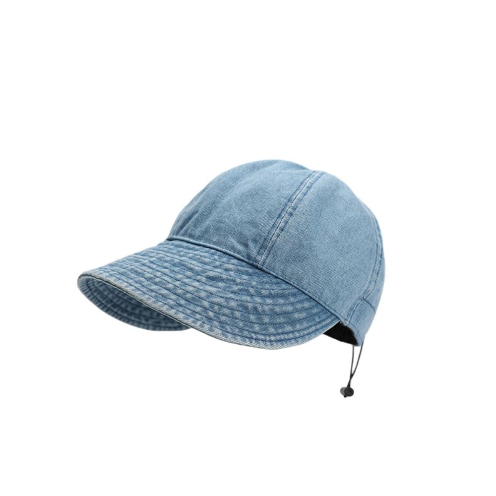 Retro Women Baseball Cap Windproof Sun Cap INS Big Brim Sun Hat Summer Spring Autumn